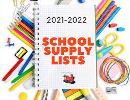 Windsor Village School Supply Lists